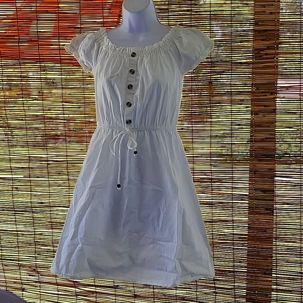 White Small women's dress
